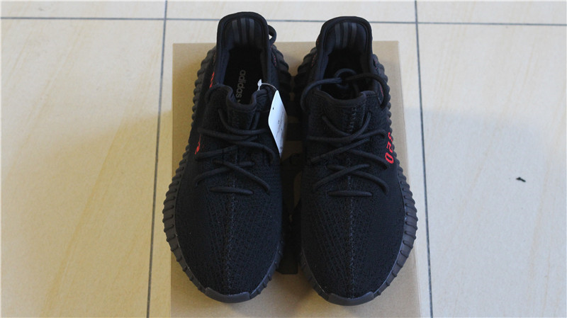 Adidas Yeezy Boost 350 V2 Core Black Bred Red